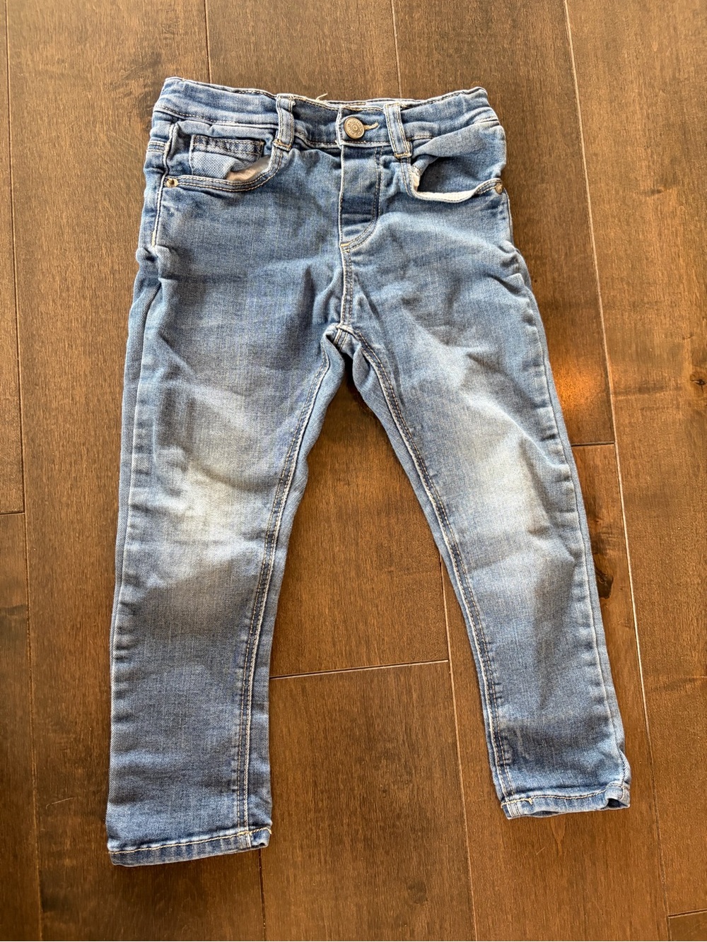 Zara Men's Light Blue Skinny Jeans